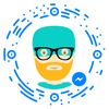 chatbot, chatterbot, conversational agent, virtual agent Robbie