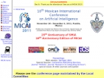 10th Mexican International Conference on Artificial Intelligence
