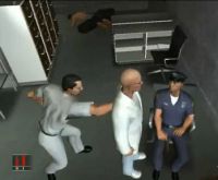 Embodied Agents examples from PC game Hitman