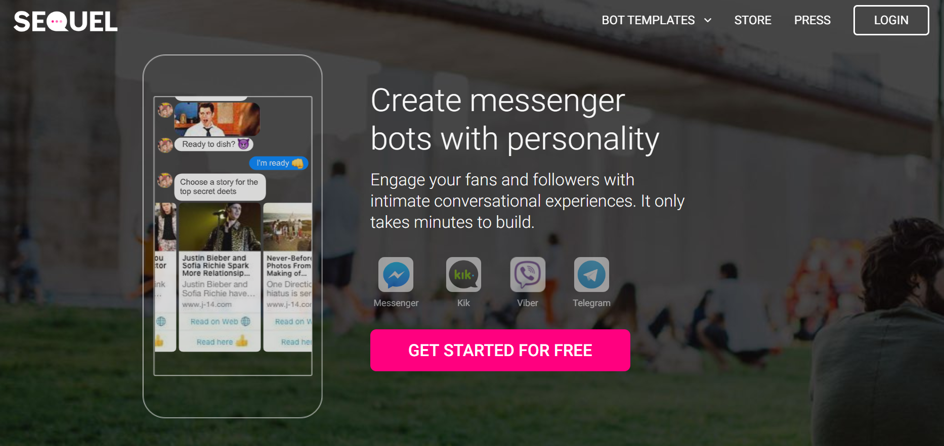 business chatbot builder