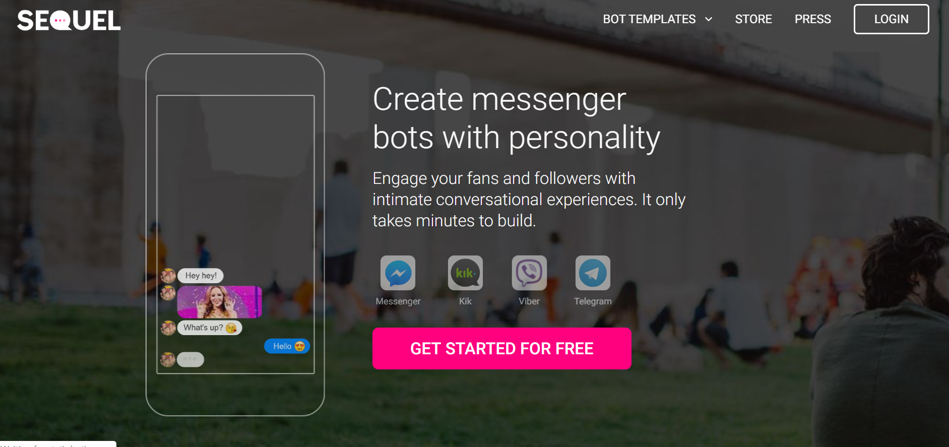 best chatbots for marketing - Sequel