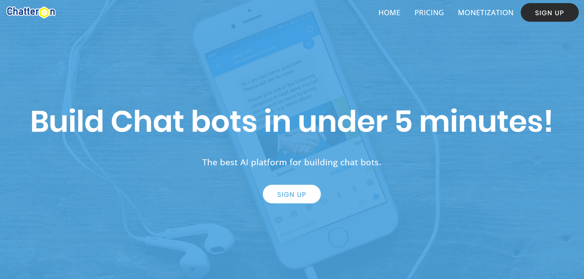 best chatbots for marketing - ChatterOn