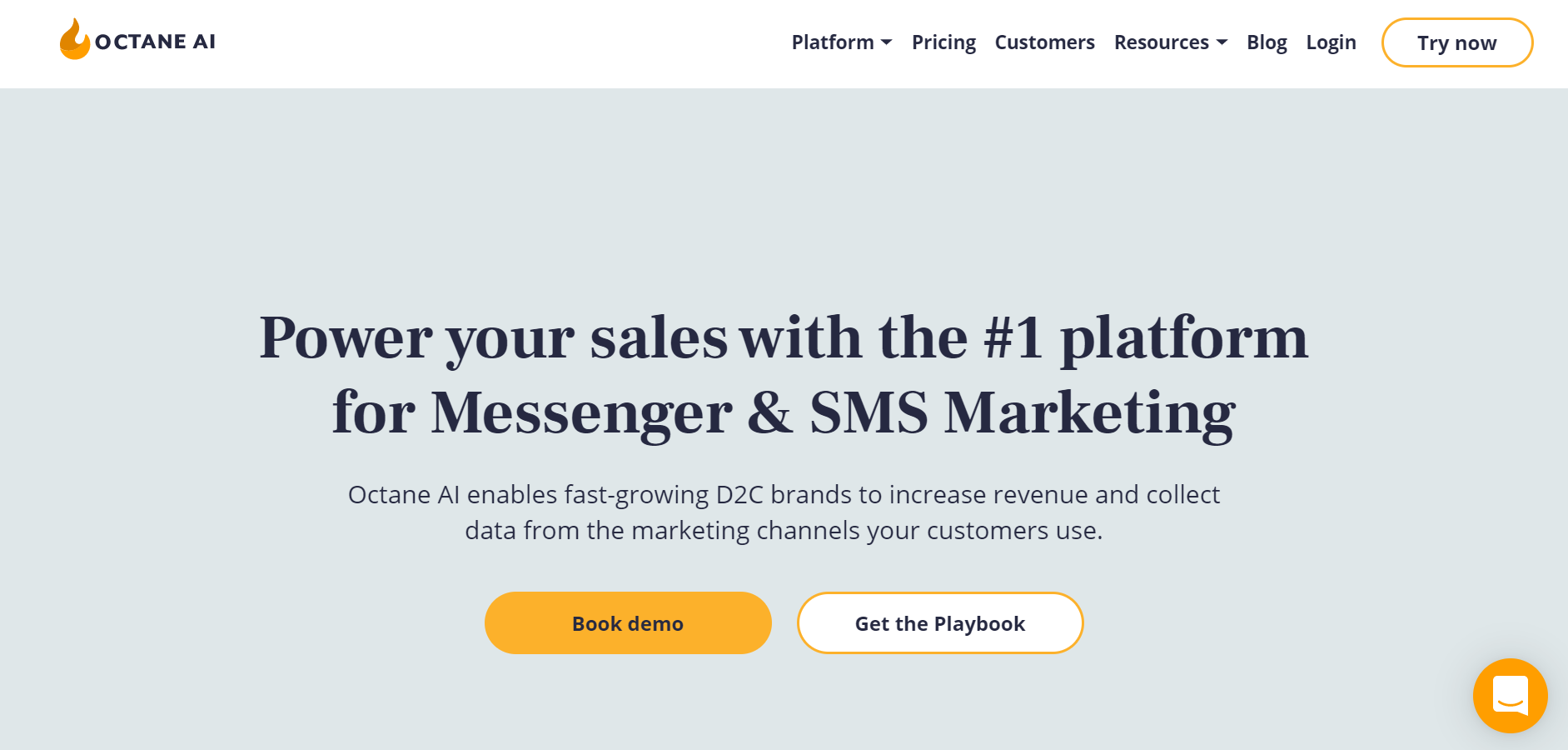 best chatbots for marketing - Octane AI