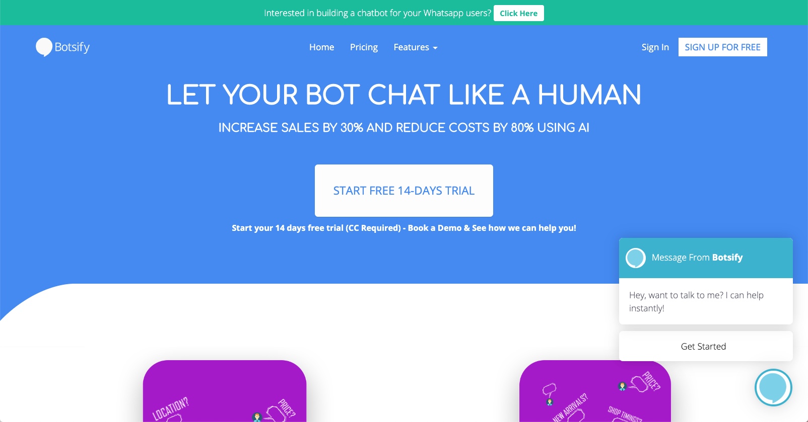 best ecommerce chatbot tools - Botsify