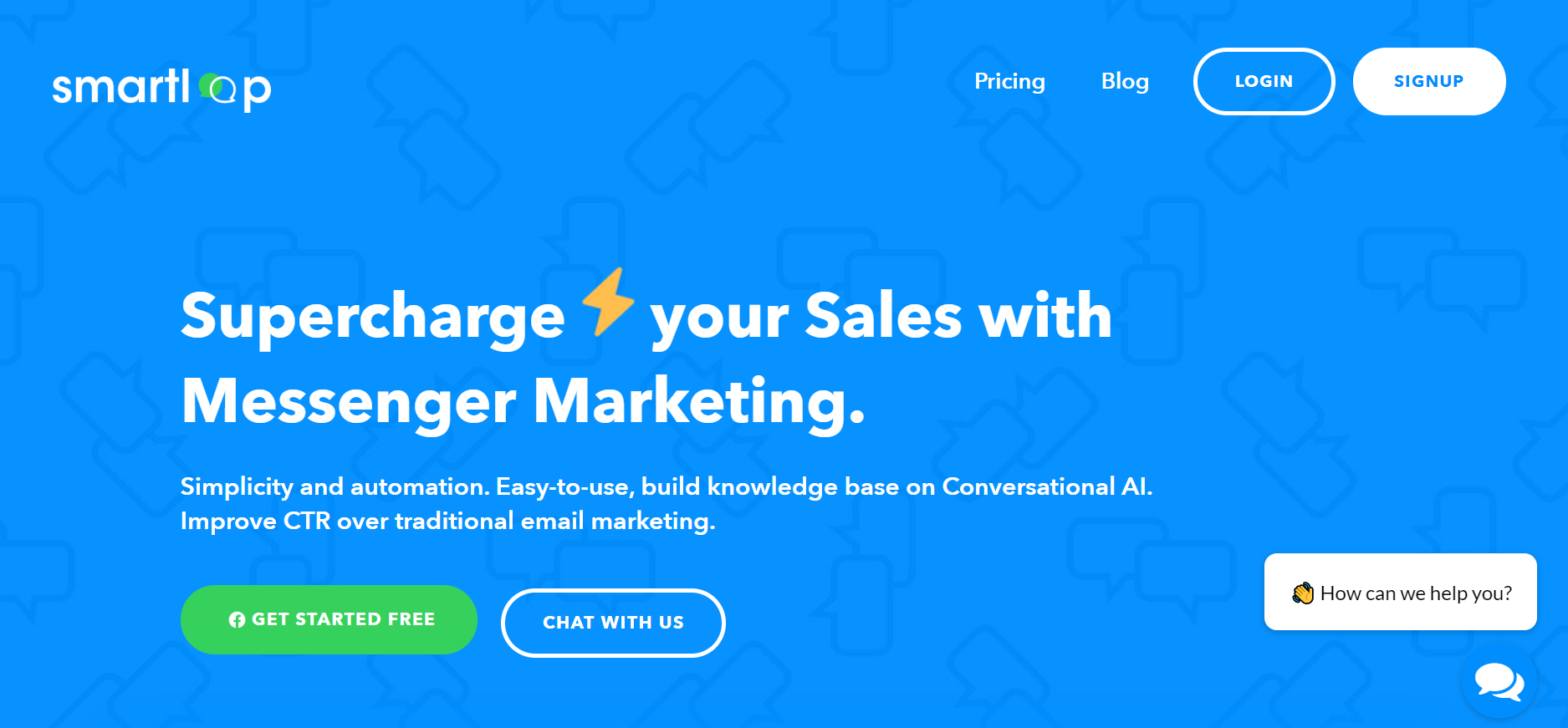 sales chatbot - SmartLoop